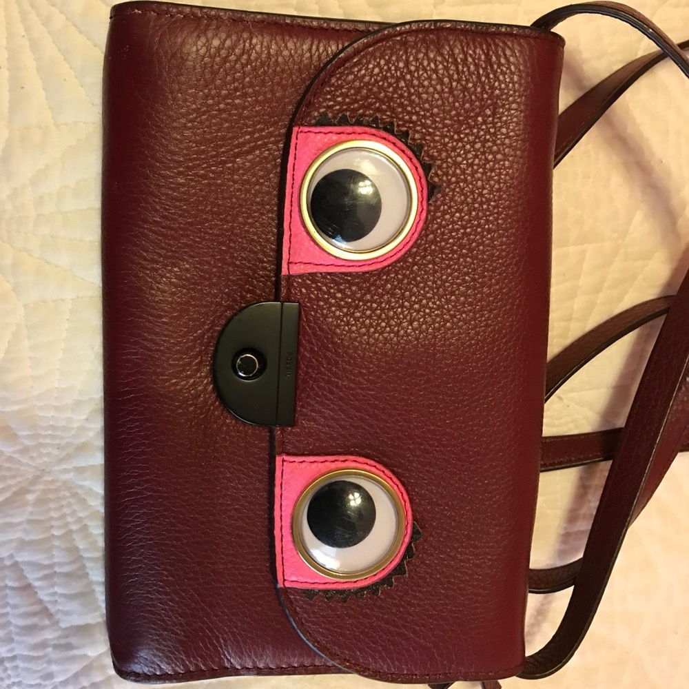 Fossil Margot Googly eyes small crossbody